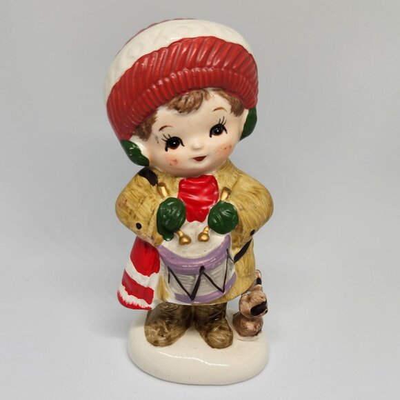 Vintage Christmas Napcoware Set of 3 Carolers Musicians - Picture 7 of 14